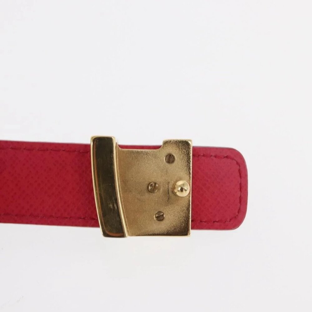 LOUIS VUITTON Multicolor Ceinture Initials Belt Black M9631 LV Auth 156684SAM - Picture 7 of 12